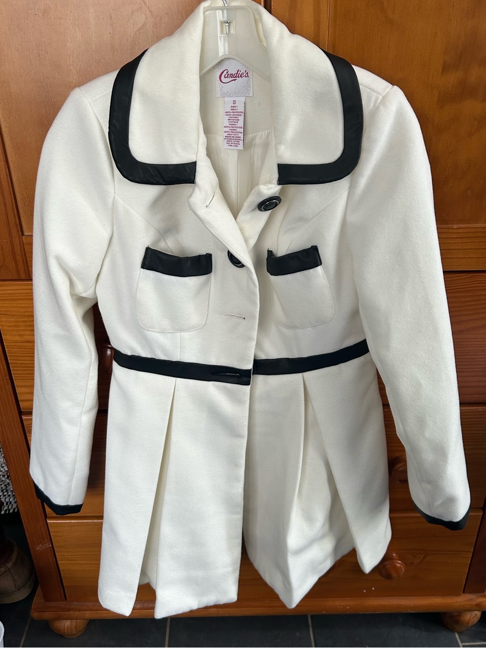 Vintage Candie’s Jacket Juniors Peacoat